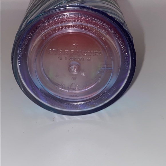 Starbucks Multicolor Tumbler with Pink Top - Picture 3 of 12